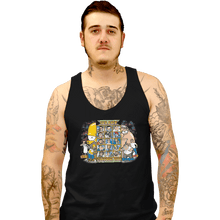 Load image into Gallery viewer, Shirts Tank Top, Unisex / Small / Black Clash Of Toon Dads