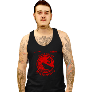 Sold_Out_Shirts Tank Top, Unisex / Small / Black Elm Street Warriors