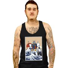 Load image into Gallery viewer, Secret_Shirts Tank Top, Unisex / Small / Black Kanagawa Gundam