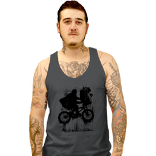 Load image into Gallery viewer, Secret_Shirts Tank Top, Unisex / Small / Charcoal Boy And Bike