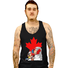 Load image into Gallery viewer, Shirts Tank Top, Unisex / Small / Black Captain Canuck And Team Canada