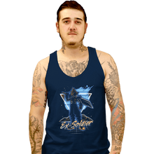 Load image into Gallery viewer, Shirts Tank Top, Unisex / Small / Navy Retro Ex-Soldier