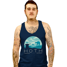 Load image into Gallery viewer, Shirts Tank Top, Unisex / Small / Navy Hoth Icy Planet
