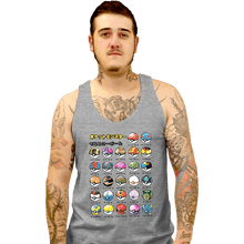 Load image into Gallery viewer, Secret_Shirts Tank Top, Unisex / Small / Sports Grey Pokeball Types