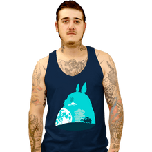 Load image into Gallery viewer, Shirts Tank Top, Unisex / Small / Navy Silhouettes