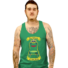 Load image into Gallery viewer, Daily_Deal_Shirts Tank Top, Unisex / Small / Sports Grey Froggy Chair Returns