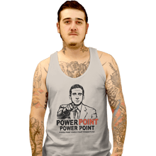 Load image into Gallery viewer, Shirts Tank Top, Unisex / Small / White Power Point