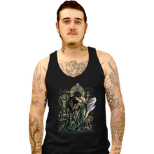 Load image into Gallery viewer, Secret_Shirts Tank Top, Unisex / Small / Black The Dark Kiss