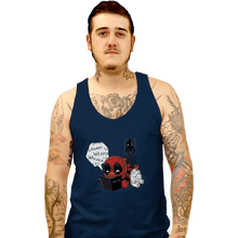 Load image into Gallery viewer, Shirts Tank Top, Unisex / Small / Navy Death Merc
