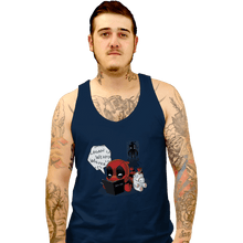 Load image into Gallery viewer, Shirts Tank Top, Unisex / Small / Navy Death Merc