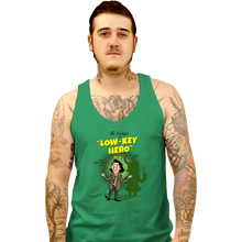 Load image into Gallery viewer, Secret_Shirts Tank Top, Unisex / Small / Sports Grey Low-Key Hero