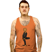 Load image into Gallery viewer, Shirts Tank Top, Unisex / Small / Orange The Scream Of Pain