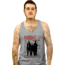 Load image into Gallery viewer, Daily_Deal_Shirts Tank Top, Unisex / Small / Sports Grey The Lone Gunman Newspaper Group