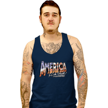 Load image into Gallery viewer, Secret_Shirts Tank Top, Unisex / Small / Navy F Yeah!