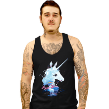 Load image into Gallery viewer, Daily_Deal_Shirts Tank Top, Unisex / Small / Black The Last Unicorn