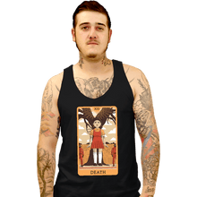 Load image into Gallery viewer, Daily_Deal_Shirts Tank Top, Unisex / Small / Black Tarot Squid Game Death