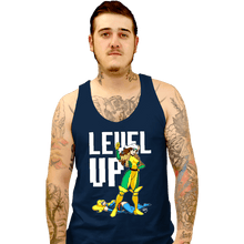 Load image into Gallery viewer, Secret_Shirts Tank Top, Unisex / Small / Navy Rogue Levels Up