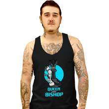 Load image into Gallery viewer, Secret_Shirts Tank Top, Unisex / Small / Black Queen VS  Bishop