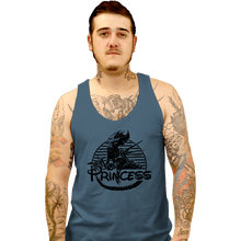 Load image into Gallery viewer, Secret_Shirts Tank Top, Unisex / Small / Indigo Blue The Princess