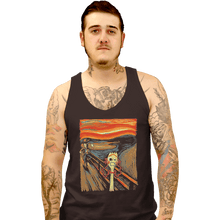 Load image into Gallery viewer, Shirts Tank Top, Unisex / Small / Black Screaming Forky
