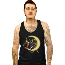 Load image into Gallery viewer, Shirts Tank Top, Unisex / Small / Black Moon Power