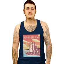 Load image into Gallery viewer, Shirts Tank Top, Unisex / Small / Navy Visit King's Landing