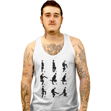 Load image into Gallery viewer, Shirts Tank Top, Unisex / Small / White Silly Walk