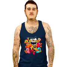 Load image into Gallery viewer, Secret_Shirts Tank Top, Unisex / Small / Navy Pac-Man World