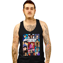 Load image into Gallery viewer, Daily_Deal_Shirts Tank Top, Unisex / Small / Black The Wandering Samurai