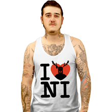 Load image into Gallery viewer, Shirts Tank Top, Unisex / Small / White I Love Ni
