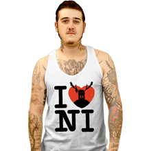 Load image into Gallery viewer, Shirts Tank Top, Unisex / Small / White I Love Ni