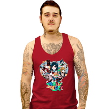 Load image into Gallery viewer, Shirts Tank Top, Unisex / Small / Red Final Heaven Maid Cafe