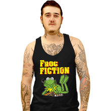 Load image into Gallery viewer, Daily_Deal_Shirts Tank Top, Unisex / Small / Black Frog Fiction