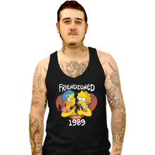 Load image into Gallery viewer, Shirts Tank Top, Unisex / Small / Black Friendzoned
