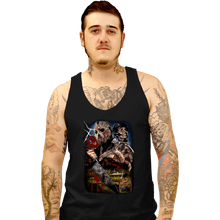 Load image into Gallery viewer, Secret_Shirts Tank Top, Unisex / Small / Black Welcome To The Lake