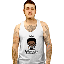 Load image into Gallery viewer, Secret_Shirts Tank Top, Unisex / Small / White Lionel Kitty