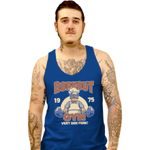 Load image into Gallery viewer, Daily_Deal_Shirts Tank Top, Unisex / Small / Royal Blue Borkout Gym