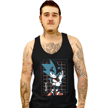 Load image into Gallery viewer, Shirts Tank Top, Unisex / Small / Black 3D Hedgehog