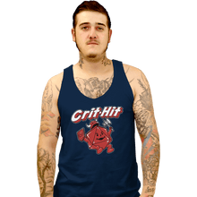 Load image into Gallery viewer, Shirts Tank Top, Unisex / Small / Navy Crit-Hit