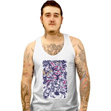 Load image into Gallery viewer, Secret_Shirts Tank Top, Unisex / Small / White Gundam Unicorn