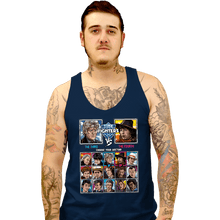 Load image into Gallery viewer, Daily_Deal_Shirts Tank Top, Unisex / Small / Navy Time Fighters 3rd vs 4th