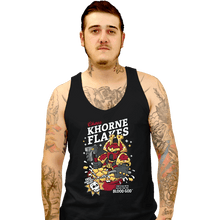 Load image into Gallery viewer, Secret_Shirts Tank Top, Unisex / Small / Black Khorne Flakes