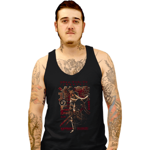 Daily_Deal_Shirts Tank Top, Unisex / Small / Black Humanity's Strongest Soldier