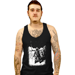 Daily_Deal_Shirts Tank Top, Unisex / Small / Black Snow Bound Thing