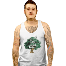 Load image into Gallery viewer, Shirts Tank Top, Unisex / Small / White Tree