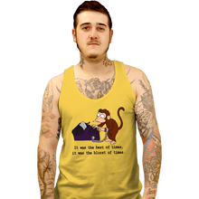 Load image into Gallery viewer, Secret_Shirts Tank Top, Unisex / Small / Gold Blurst Of Times