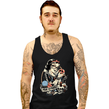 Load image into Gallery viewer, Daily_Deal_Shirts Tank Top, Unisex / Small / Black Rocker Snow White