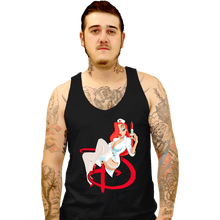 Load image into Gallery viewer, Shirts Tank Top, Unisex / Small / Black Nurse Jessica