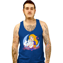 Load image into Gallery viewer, Secret_Shirts Tank Top, Unisex / Small / Royal Blue USA Sailor Moon
