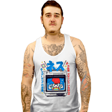 Load image into Gallery viewer, Secret_Shirts Tank Top, Unisex / Small / White Retro Player